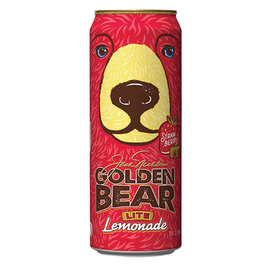 Arizona Golden Bear Strawberry Lite Lemonade 23oz