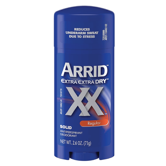 Arrid XX Dry Regular Solid Antiperspirant Deodorant 2.6oz