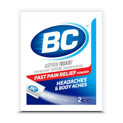 BC Aspirin Powder Sticks 2 Pack