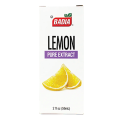 Badia Lemon Pure Extract 2oz