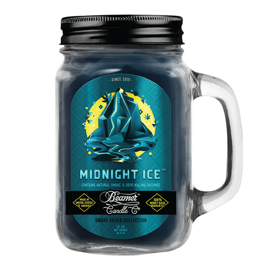 Beamer Mightnight Ice Candle Jar 12oz