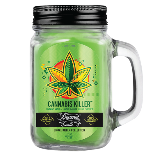 Beamer Cannabis Killer Candle Jar 12oz