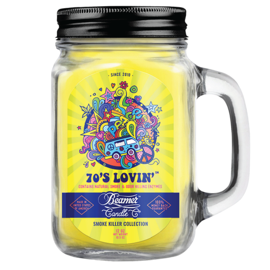 Beamer 70's Lovin' Candle Jar 12oz