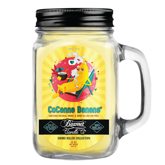 Beamer CoCanna Banana Candle Jar 12oz