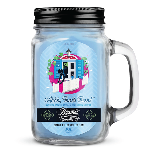 Beamer Ahhh, That's Fresh! Candle Jar 12oz