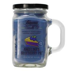 Beamer Aromatic Home Series Angelina's Blueberry Pie Candle Jar 12oz