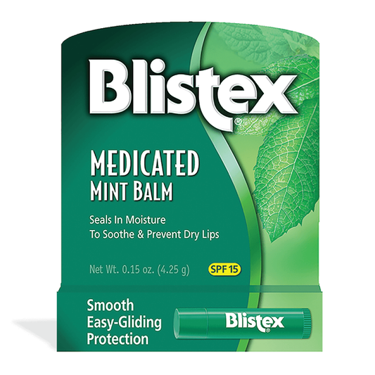 Blistex Mint Medicated Lip Balm .15oz