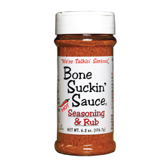 Bone Suckin' Sauce Hot Seasoning & Rub 6.2oz