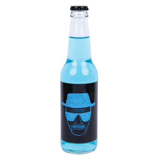 Breaking Bad Heisenberg Blue Cream Soda 12oz