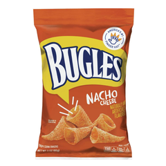 Bugles Nacho Cheese Crispy Corn Snack 3oz
