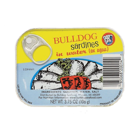 Bulldog Sardines In Water 3.75oz