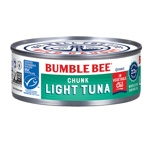 Bumble Bee Chunk Light Tuna In Vegetable Oil 5oz