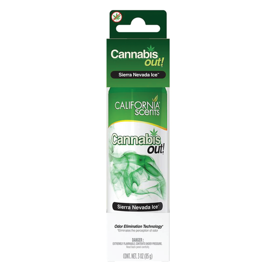 California Scents Cannabis Out! Sierra Nevada Ice Odor Eliminator Spray 3oz