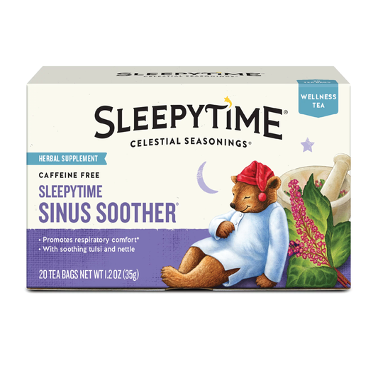 Celestial Sleepytime Sinus Soother Caffeine Free Herbal Tea | 20 Tea Bags