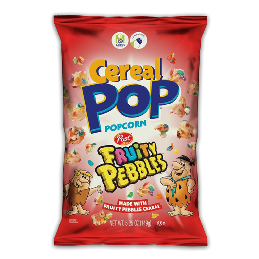 Cereal Pop Fruity Pebbles Popcorn Bag 5.25oz