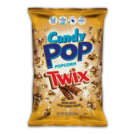 Candy Pop Twix Popcorn Bag 5.25oz