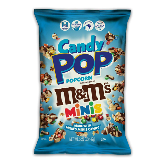 Candy Pop M&M's Minis Popcorn Bag 5.25oz