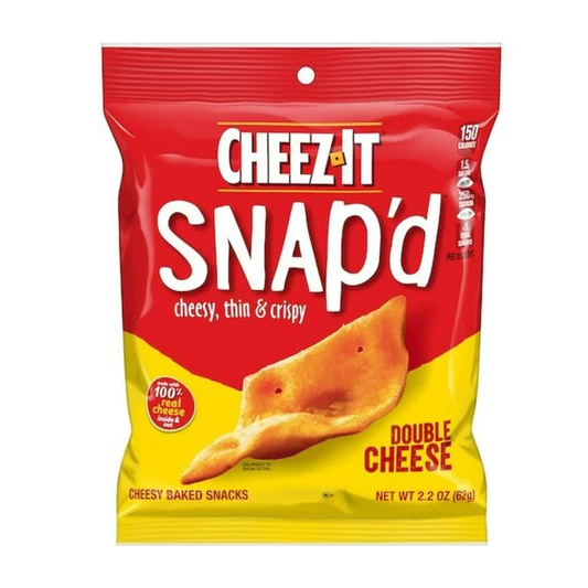 Cheez-It Snap'd Double Cheese Baked Snack 2.2oz