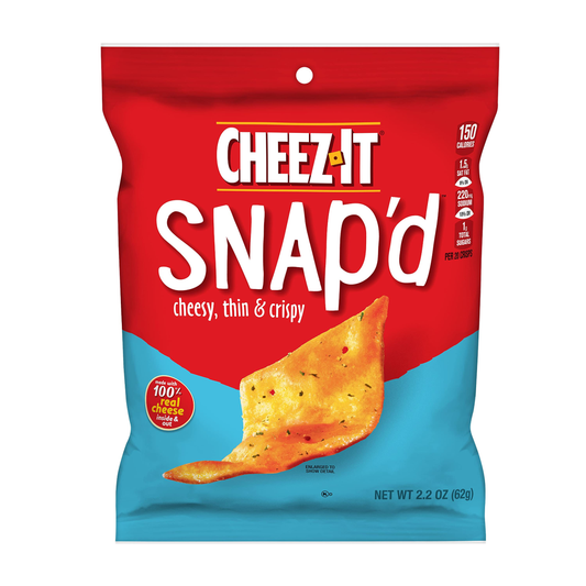 Cheez-It Snap'd Cheddar Sour Cream & Onion Baked Snack 2.2oz