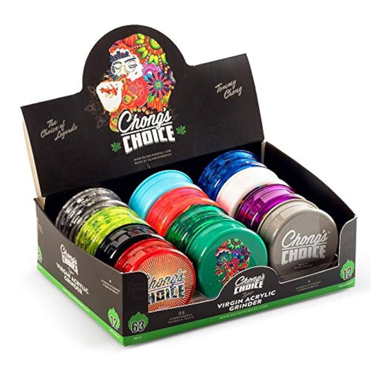 Chong's Choice Virgin Acrylic Assorted Grinders