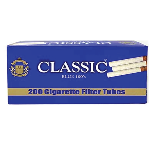 Global Classic 100's Blue Cigarette Tubes