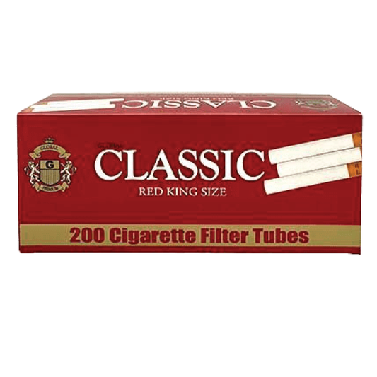 Global Classic KS Red Cigarette Tubes