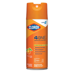 Clorox Fresh Citrus 4inONE Disinfectant & Sanitizer 14oz