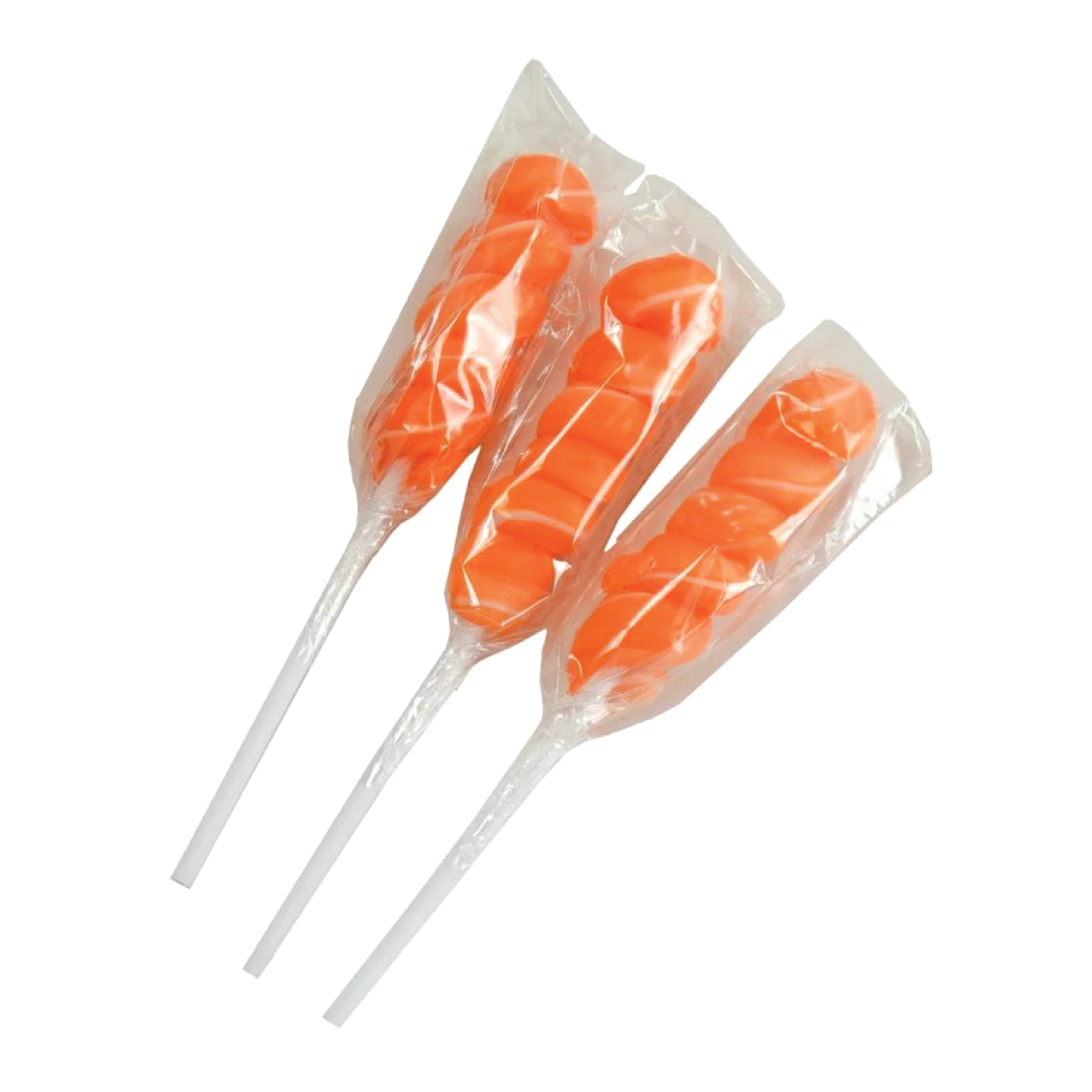 Albert's Color Splash Orange Twist Pops .42oz