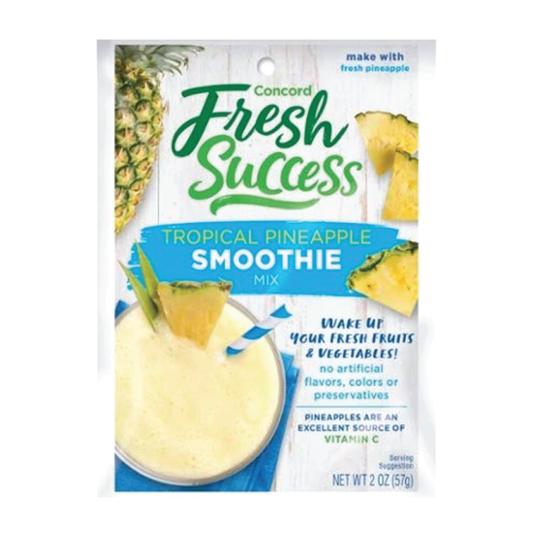 Concord Fresh Success Tropical Pineapple Smoothie Mix 2oz