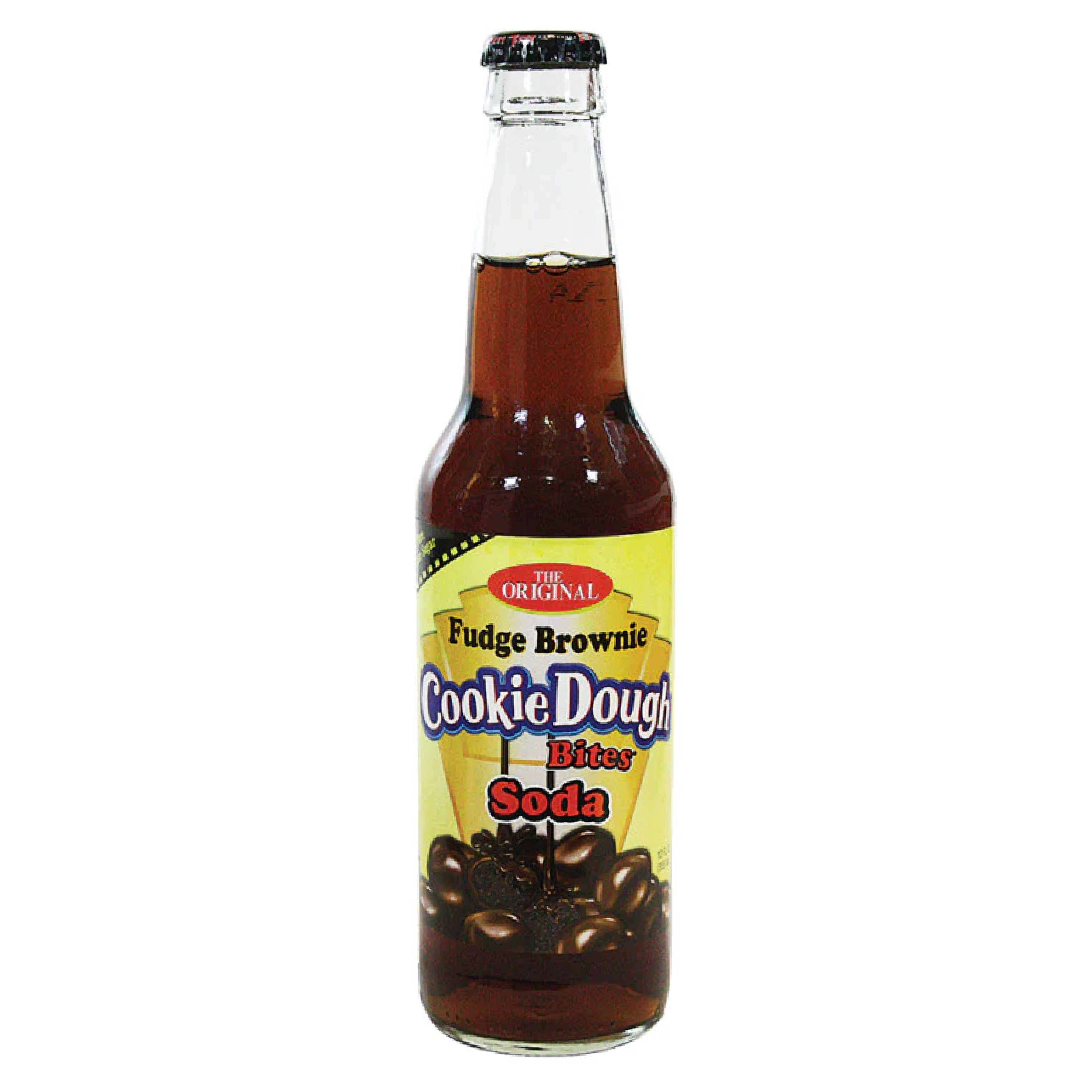 Cookie Dough Bites Fudge Brownie Soda 12oz