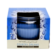 Country Dreams Rain Water Candle 3oz