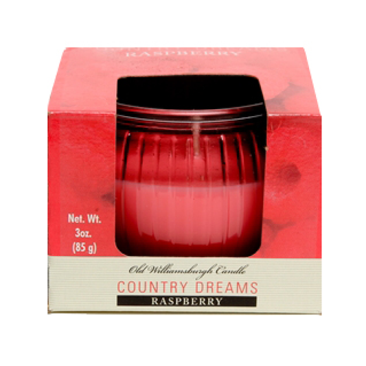 Country Dreams Raspberry Candle 3oz