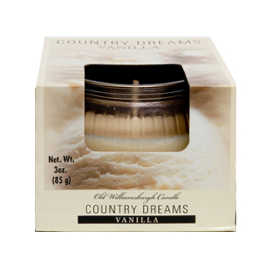 Country Dreams Vanilla Candle 3oz