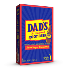 Dad's Old Fashioned Root Beer Powdered Drink Mix | 6 Sticks