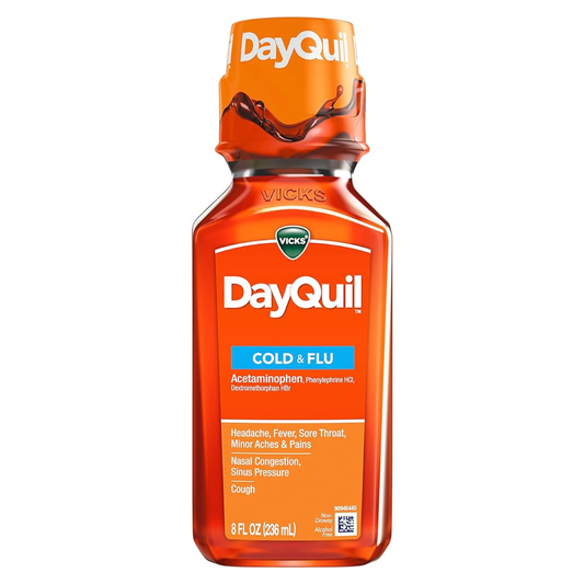 Vicks Dayquil Cold & Flu Liquid 8oz