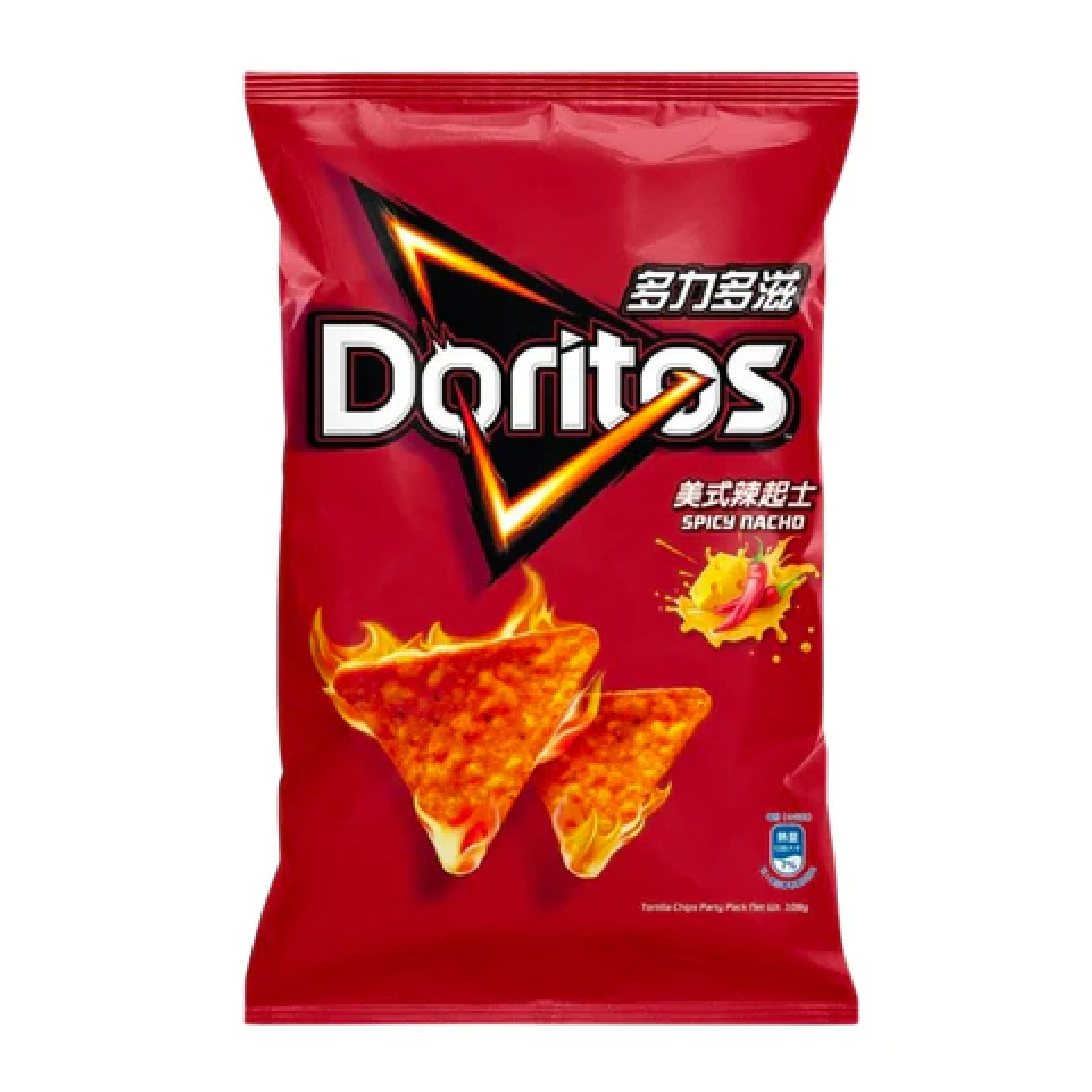 Doritos Spicy Nacho Flavored Chips 1.69oz (Taiwan)