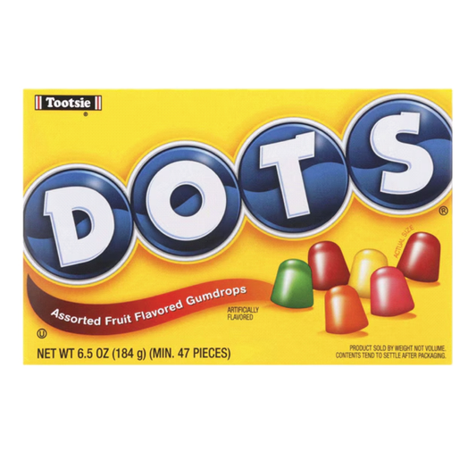 Tootsie Dots Original Flavored Gumdrops 6.5oz