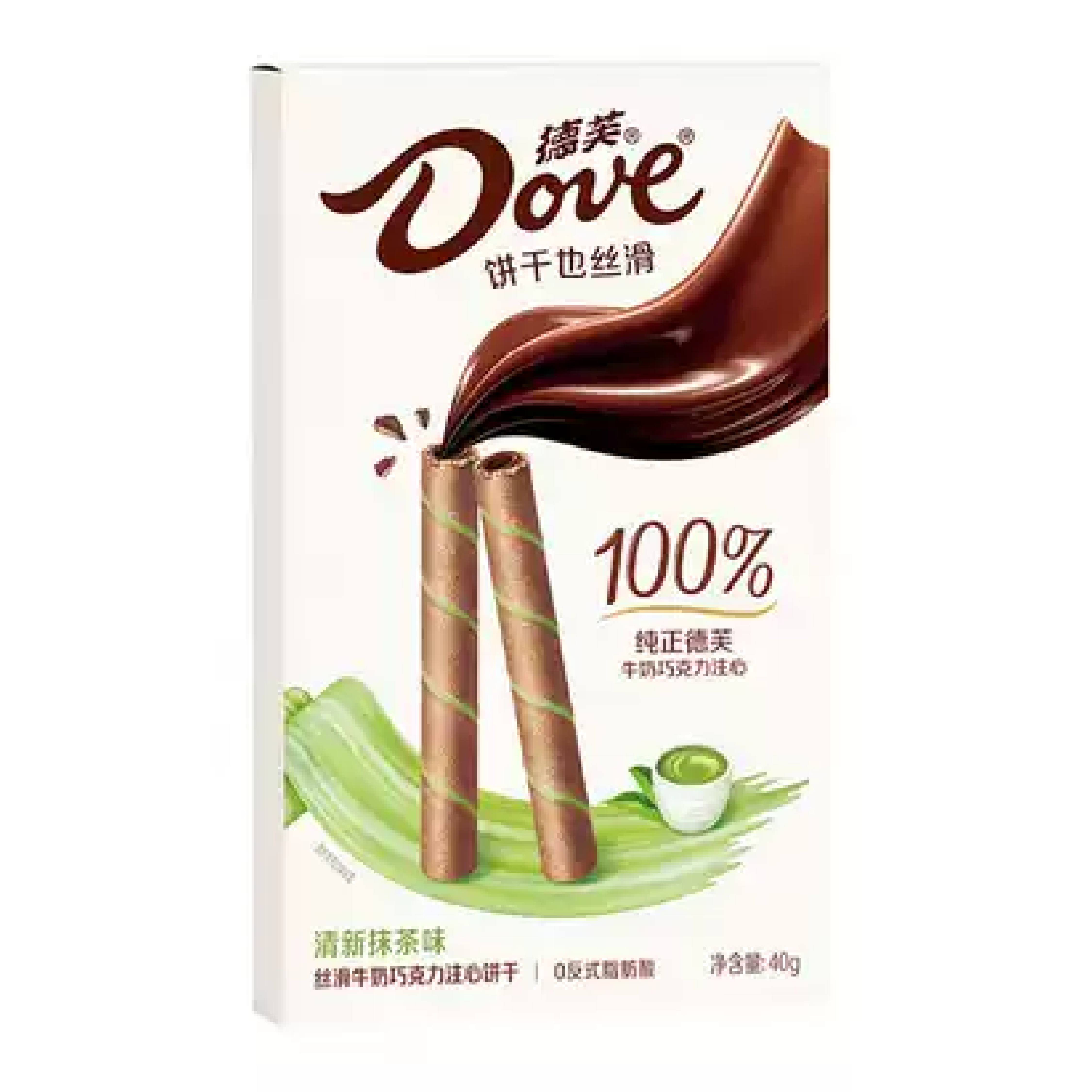 Dove Matcha Flavor Wafers 1.41oz (China)