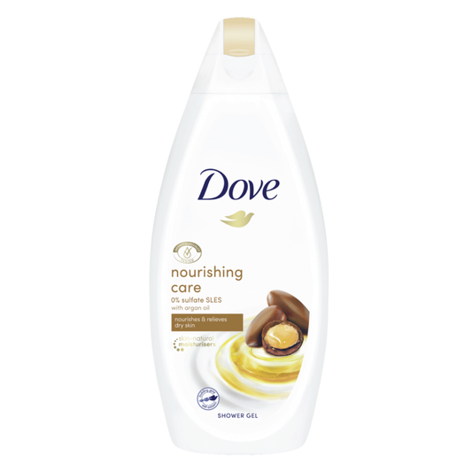 Dove Nourishing Care With Argan Oil Body Wash 500ml