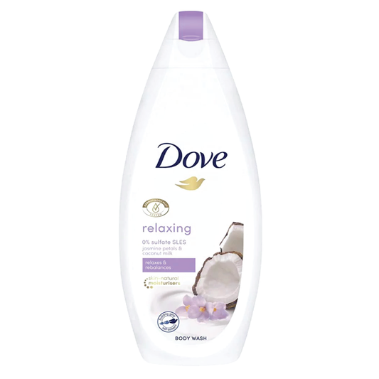 Dove Relaxing Jasmine Petals & Coconut Milk Body Wash 500ml