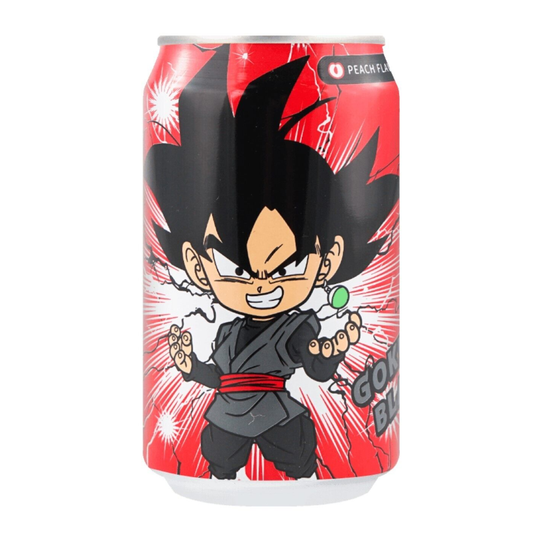 Ocean Bomb Dragon Ball Goku Black Peach Flavor Sparkling Water 330ml (Taiwan)