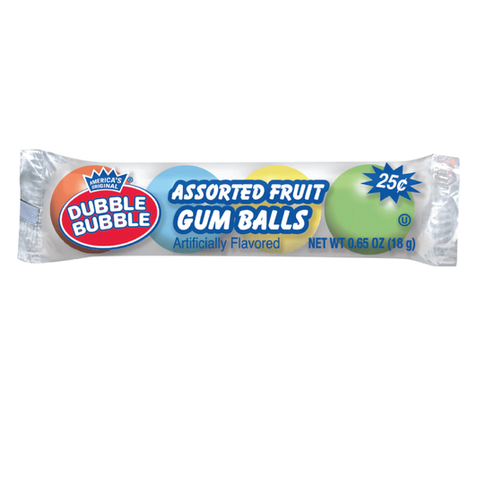 Dubble Bubble Original Gum Balls .65oz