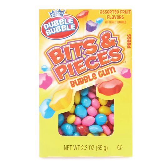 Dubble Bubble Bits & Pieces Bubble Gum 2.3oz
