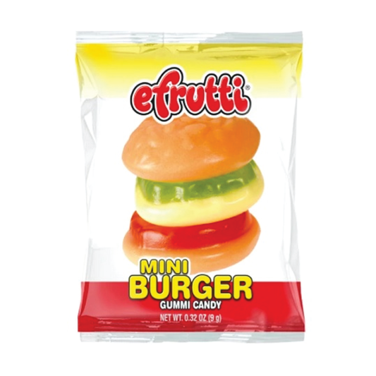 E. Frutti Mini Burger Gummy .32oz