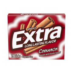 Extra Cinnamon Chewing Gum | 15 Sticks