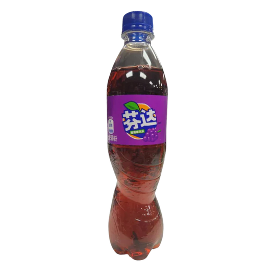 Fanta Grape Flavor Soda 500ml (China)