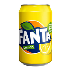 Fanta Lemon Flavor Soda Can 330ml (Germany/Denmark)