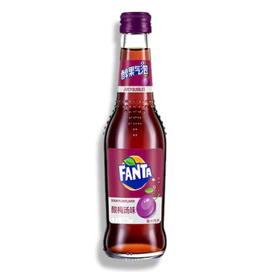 Fanta Sour Plum Flavor Soda 275ml (China)