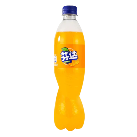 Fanta Orange Flavor Soda 500ml (China)