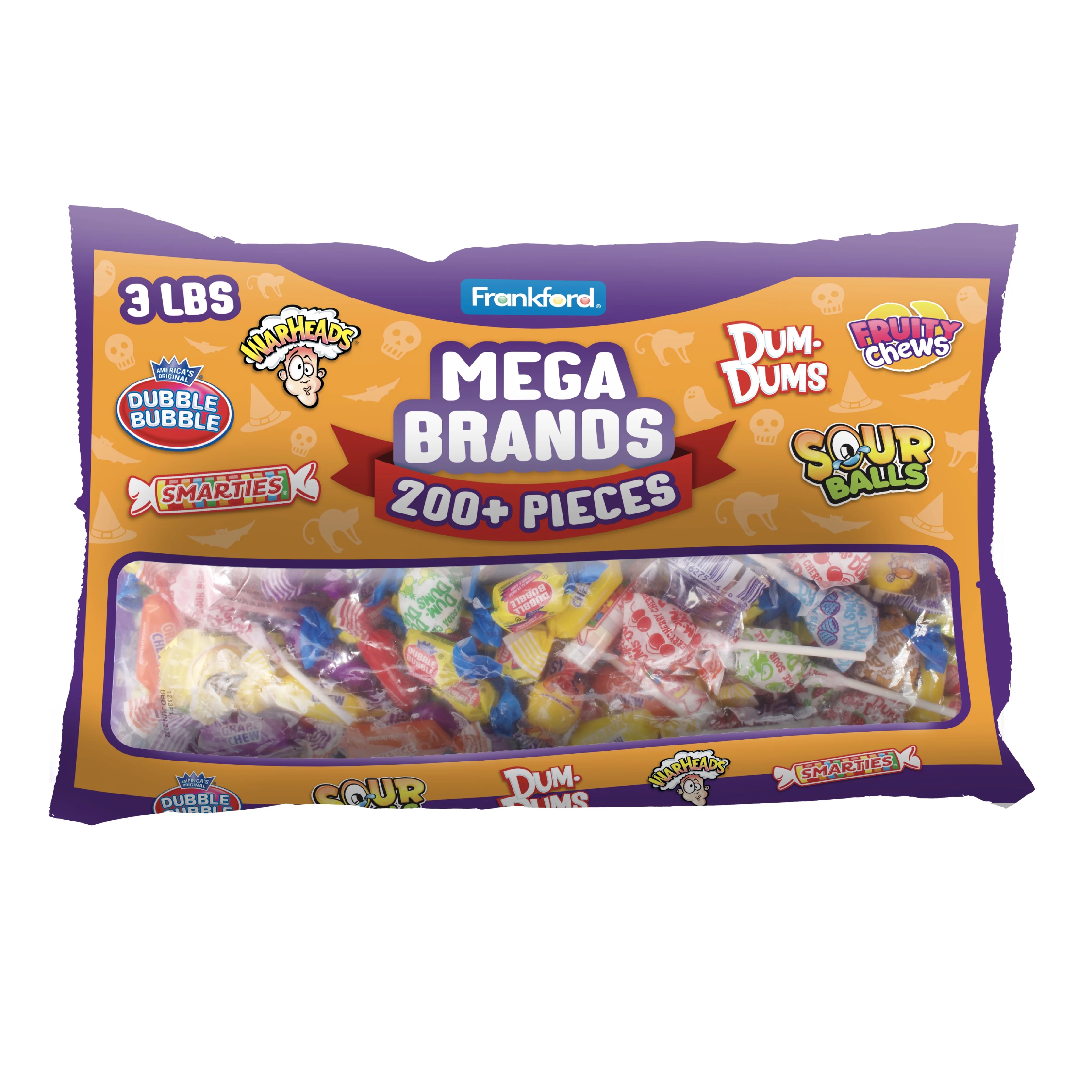 Frankford Mega Brands Assorted Bulk Mix Candy 3LB